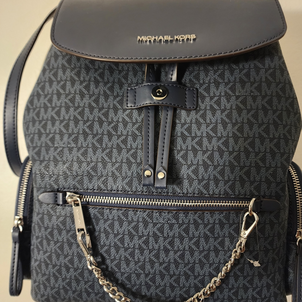 Michael Kors Black Backpack